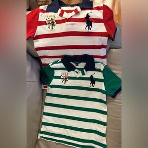 Polo Ralph Lauren Boys 7T (2 Polo’s like new) Perfect for the coming holidays!